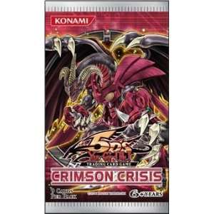  Yu Gi Oh Cards 5Ds   Crimson Crisis   Booster Pack [Toy 