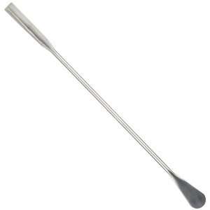 Heathrow Scientific HD15909 Spatula with Flat Spoon End, 9 Overall 