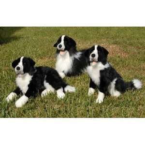  Border Collie (lying) 22in Animal Puppet Toys & Games