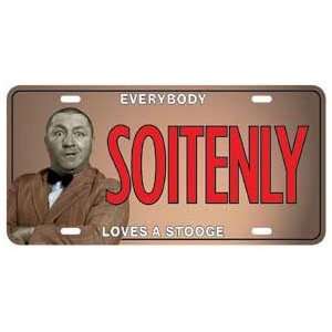  Three Stooges License Plate Soitenly