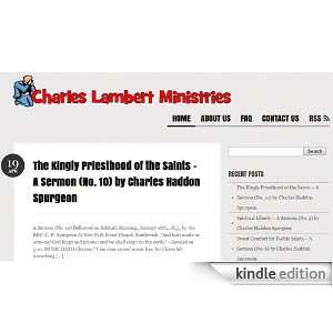   Charles Lambert Ministries Kindle Store Charles Lambert Ministries