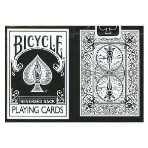  Bicycle Black Reversed Back Playing Cards Sports 