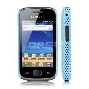  Ecell   BLUE PERFORATED MESH CASE FOR SAMSUNG GALAXY GIO 