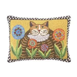  Fatty Cat Hook Pillow 14X20