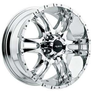 Ballistic Wizard 17x9 Chrome Wheel / Rim 6x5.5 with a 0mm Offset and a 