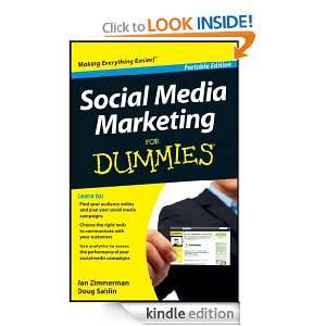 Social Media Marketing For Dummies Doug Sahlin, Jan Zimmerman  
