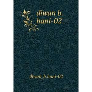  diwan b.hani 02 diwan_b.hani 02 Books