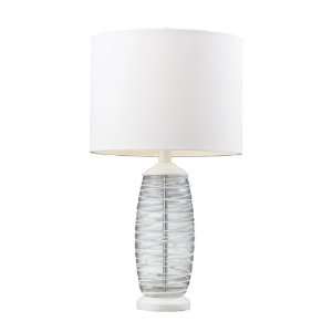  HGTV HGTV125 CLEAR / WHITE TABLE LAMP