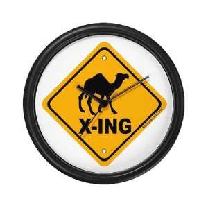 Camel X ing Funny Wall Clock by  
