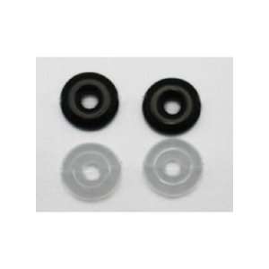   15 Millimeter White And Black Mini Donut Stones Arts, Crafts & Sewing