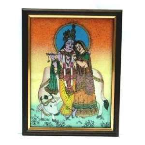  Radha Krishna Religious Photo Frame for Puja Room 