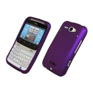  EMPIRE Purple Rubberized Hard Case Cover for AT&T HTC 
