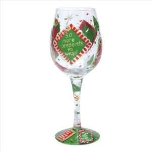  Holiday Whine Wine Glass 