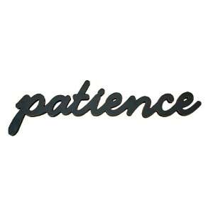   Wood Sign Decor for Home or Business Word PATIENCE 