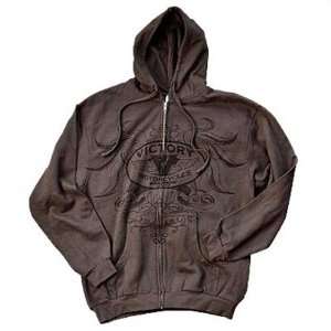  Victory Motorcycles Victory Situation Zip Up Hoodie Medium 