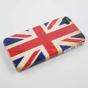  Vintage UK Great Britain Flag Hard Plastic Case for Iphone 