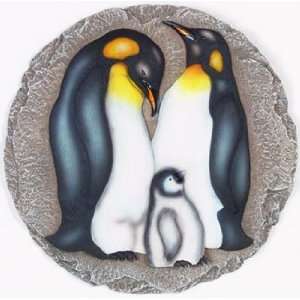  Penguins Garden Stepping Stone or Plaque New Gift Patio 