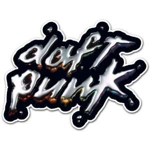  Daft Punk Band Music Car Bumper Decal Sticker 5x3.5 