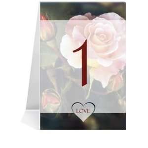  Wedding Table Number Cards   One Beautiful #1 Thru #22 