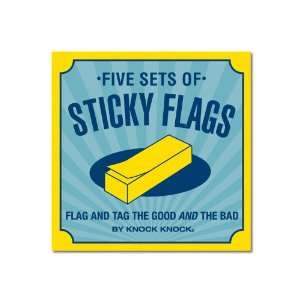  Knock Knock 12508 Sticky Flag Matchbook, Good and Bad 