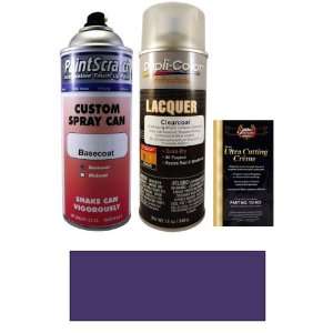  12.5 Oz. Black Eye Purple Metallic Spray Can Paint Kit for 