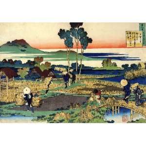  Hokusai 99/100 One hundred poems   Giclee Art 