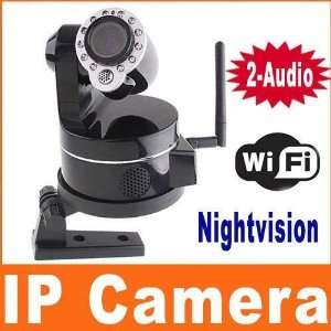   nightvision p/t 2 audio wireless wifi ip camera 2 audio ir night