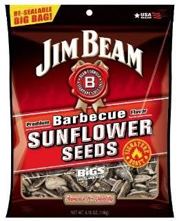   Sunflower Seeds Roasted by BIGS, 5.15 Ounce Bag (Pack of 12