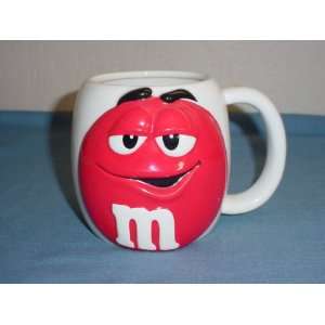  Large Red M & M Mug 