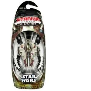  Star Wars Titanium 3 Obi Wans Jedi Starfighter Toys 