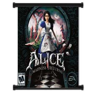  Alice Madness Returns Game Fabric Wall Scroll Poster (16 