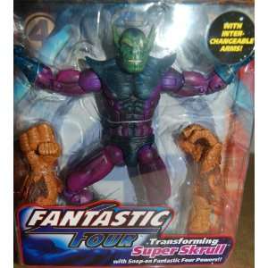   Marvel Fantastic Four Transforming Super Skrull Figure Toys & Games