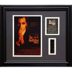  Godfather III Framed Photographed with Filmstrip and 