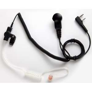   One Wire Surveillance Microphone for Kenwood 2 Pin Radios Electronics