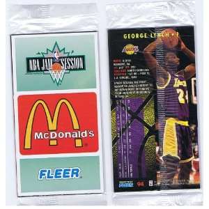  1994 Fleer NBA Jam Session by McDonalds Trading Cards 