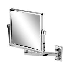   Geesa 1089 Chrome Square Double Face 3x Magnifying Mirror 1089 Beauty