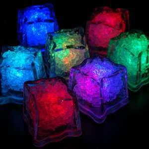  Floral LED Lights, LED Light Cubes, 3 Modes (12 pcs 