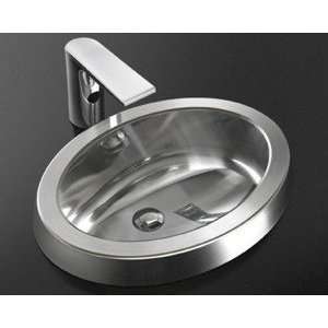   Sinks KCOV1519SR 7 Semi Recess Oval Vanity Basin N A