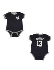 MLB New York Yankees Rodriguez #13 Baby / Infant One Piece Bodysuit 