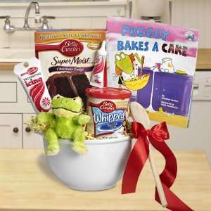 Froggy Bakes a Cake Gift Set Grocery & Gourmet Food