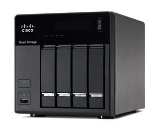  Cisco NSS 324 4 Bay 4 TB (4 x 1 TB) Smart Network Attached 