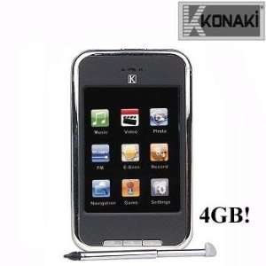  KONAKI DIGITAL TOUCH PERSONAL MEDIA PLAYER WITH CAMERA 