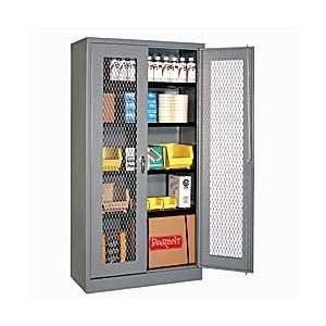 PARENT METAL Heavy Duty Visual Cabinets   Gray  Industrial 