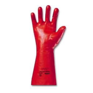 Ansell PVA 15 554 PVA Glove, Chemical Resistant, Gauntlet Cuff, 14 