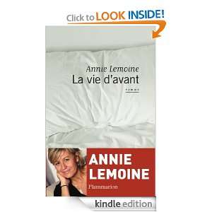 La Vie davant (LITTERATURE FRA) (French Edition) Annie Lemoine 