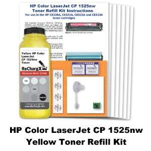  HP Color Laserjet CP1525nw Yellow Toner Refill Kit Office 