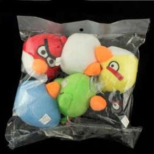  4 inch Angry Birds iPhone Game Plush Toys Window Sucker 