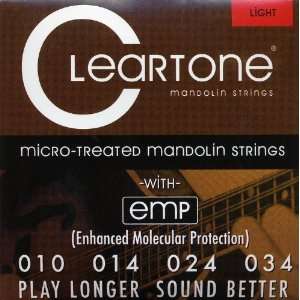  Cleartone Mandolin Phosphor Bronze Strings Light Musical 