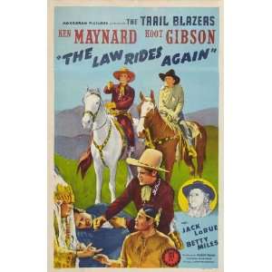  The Law Rides Again Poster Movie 11 x 17 Inches   28cm x 