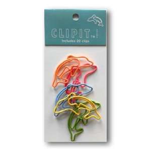  Dolphin Paper Clips   Double Pack of 40 